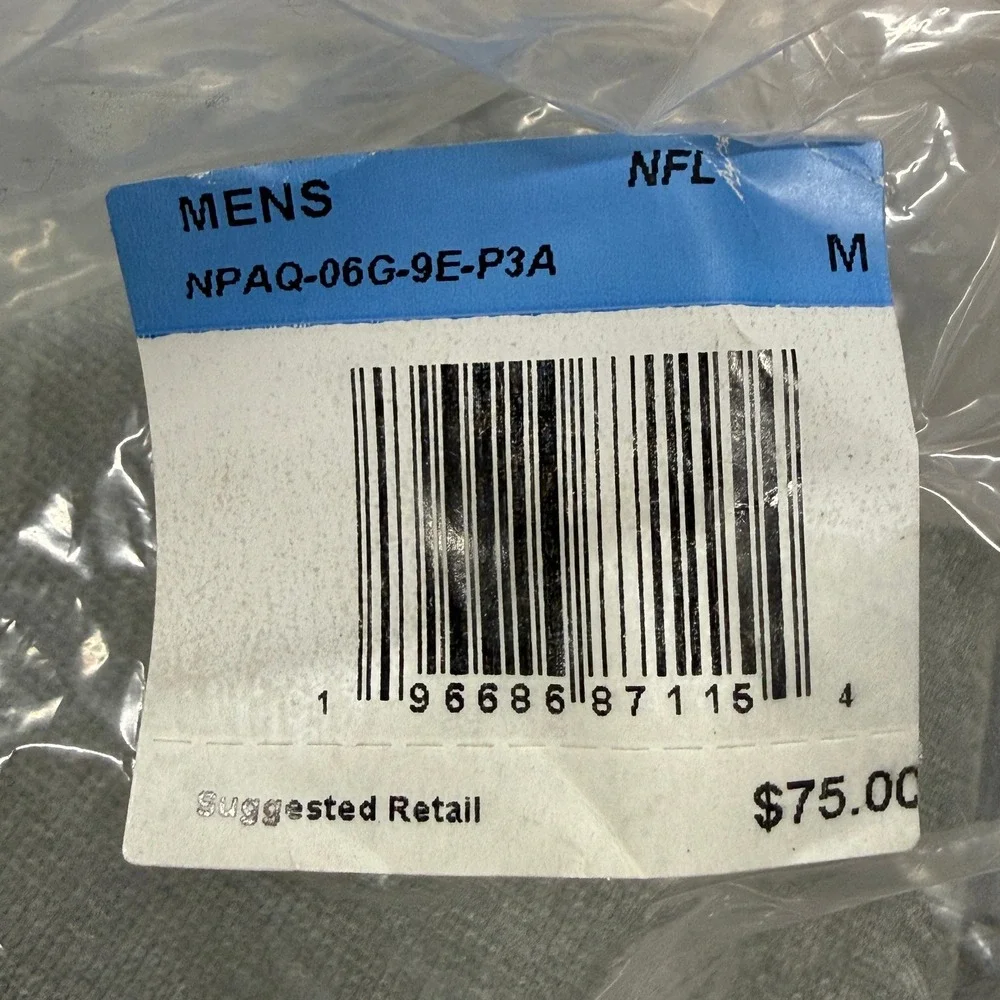 Nike Washington Commanders Mens Medium Dri-FIT Heather Gray NFL Hoodie NWT